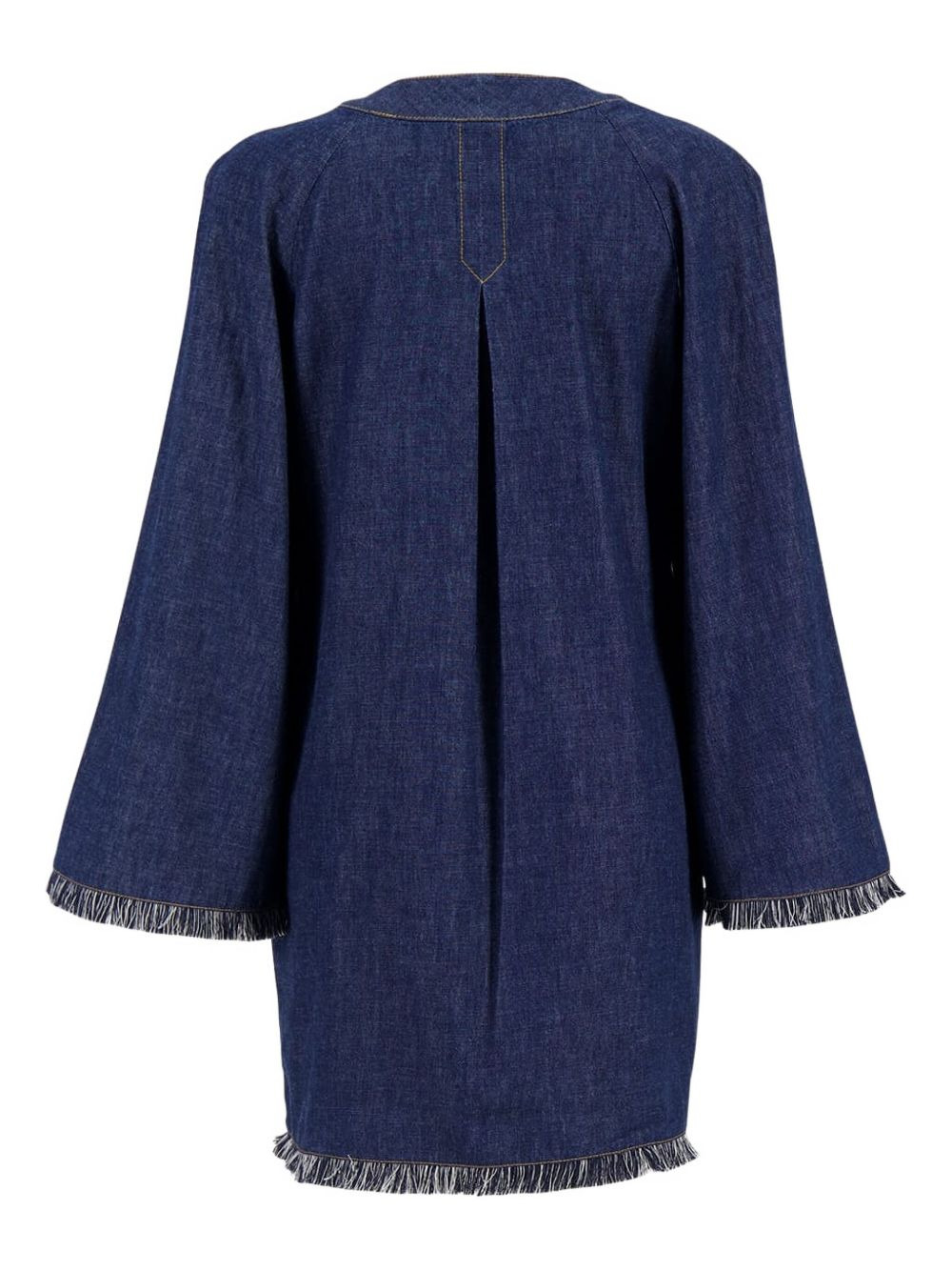 Rhiannon frayed-hem denim dress - 2