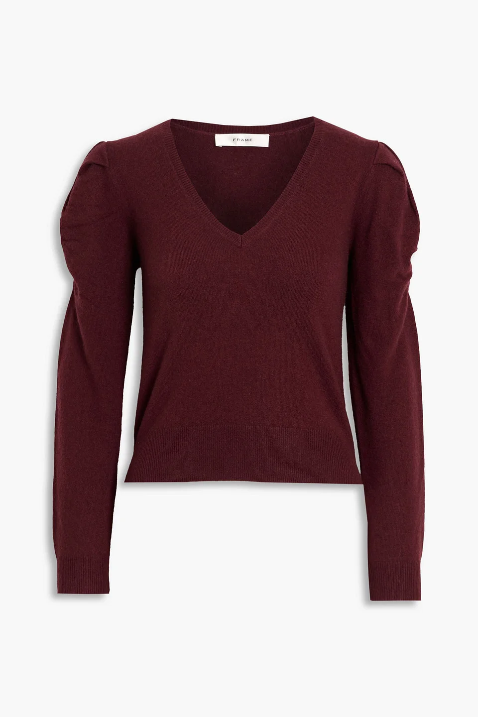Frankie ruched wool-blend sweater - 1