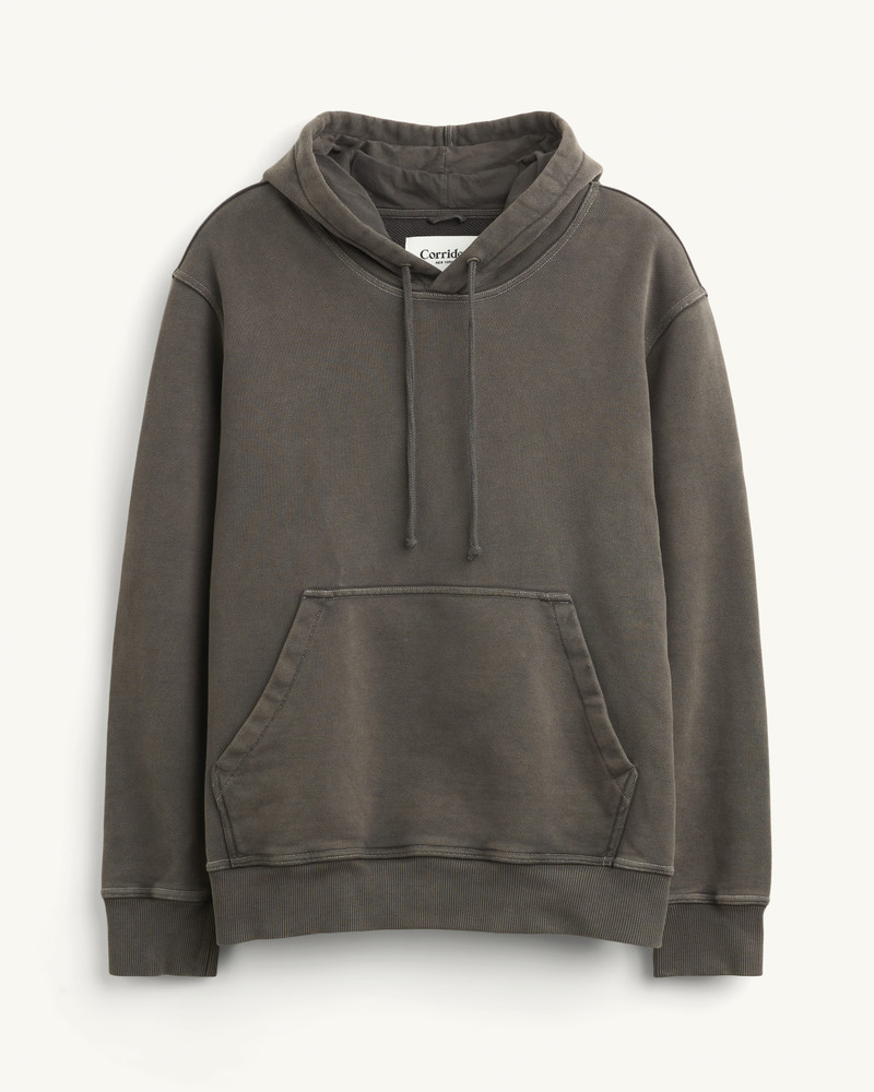 HEAVYWEIGHT FRENCH TERRY HOODIE - BROWN 1