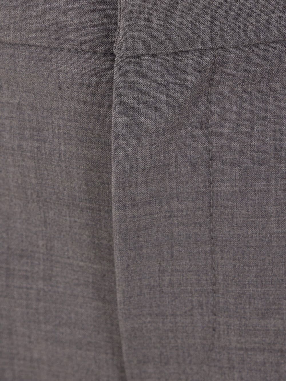 mÃ©lange-effect tailored trousers - 4