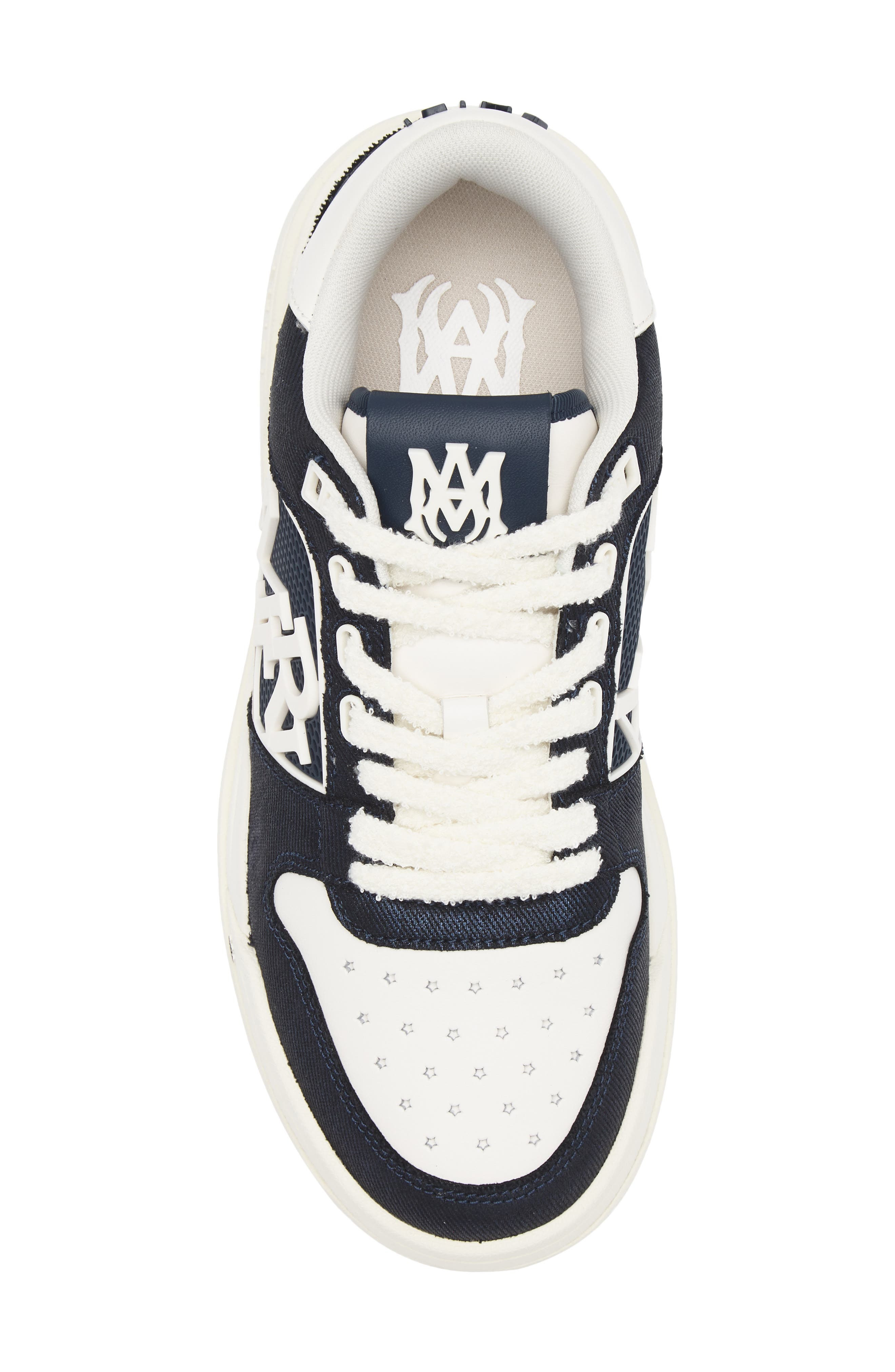 AMIRI Classic Denim Low Top Sneaker in Wet Shimmer at Nordstrom - 5