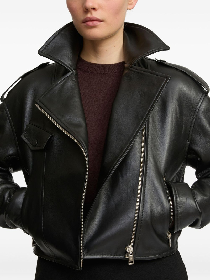 lambskin biker jacket 5