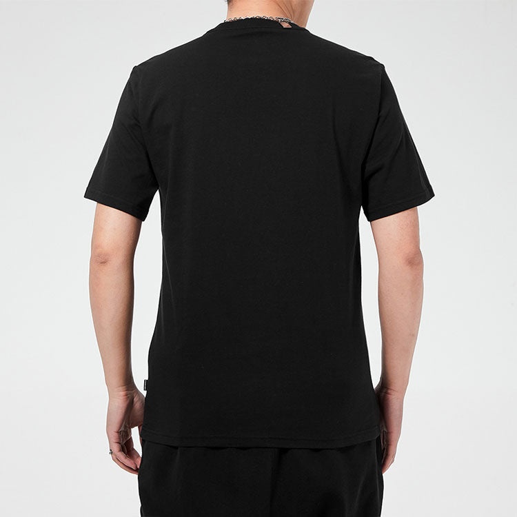 Men's Converse Printing Short Sleeve Black 10020526-A01 - 4