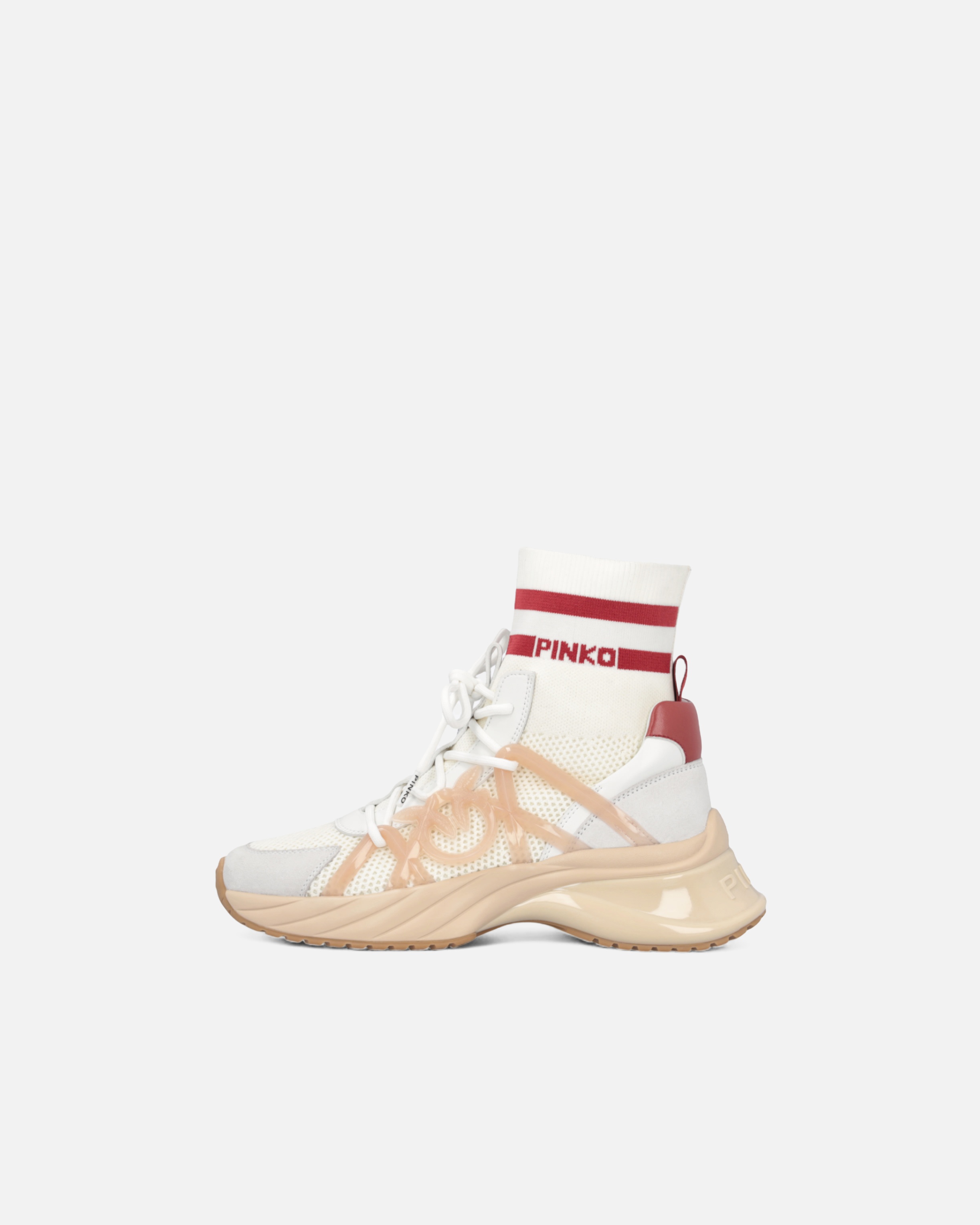 ARIEL SNEAKERS WITH KNIT SOCK DETAIL - 5