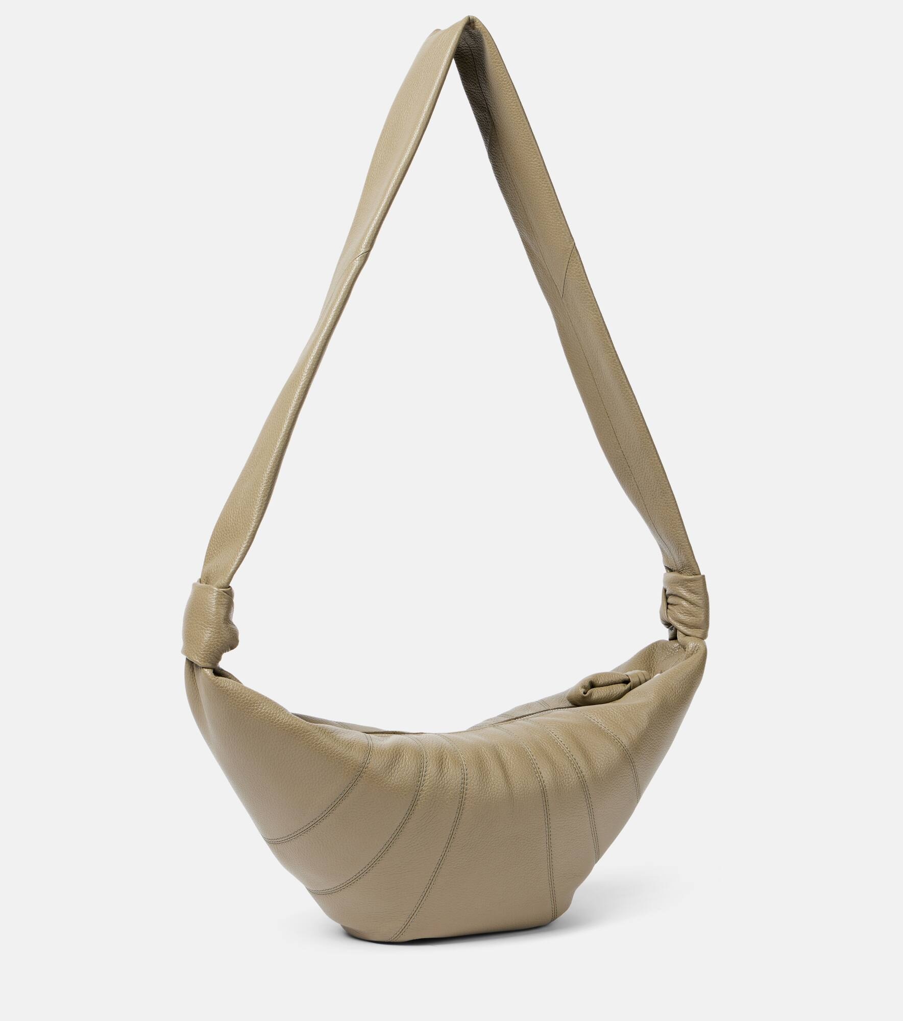 Croissant Medium leather shoulder bag - 4