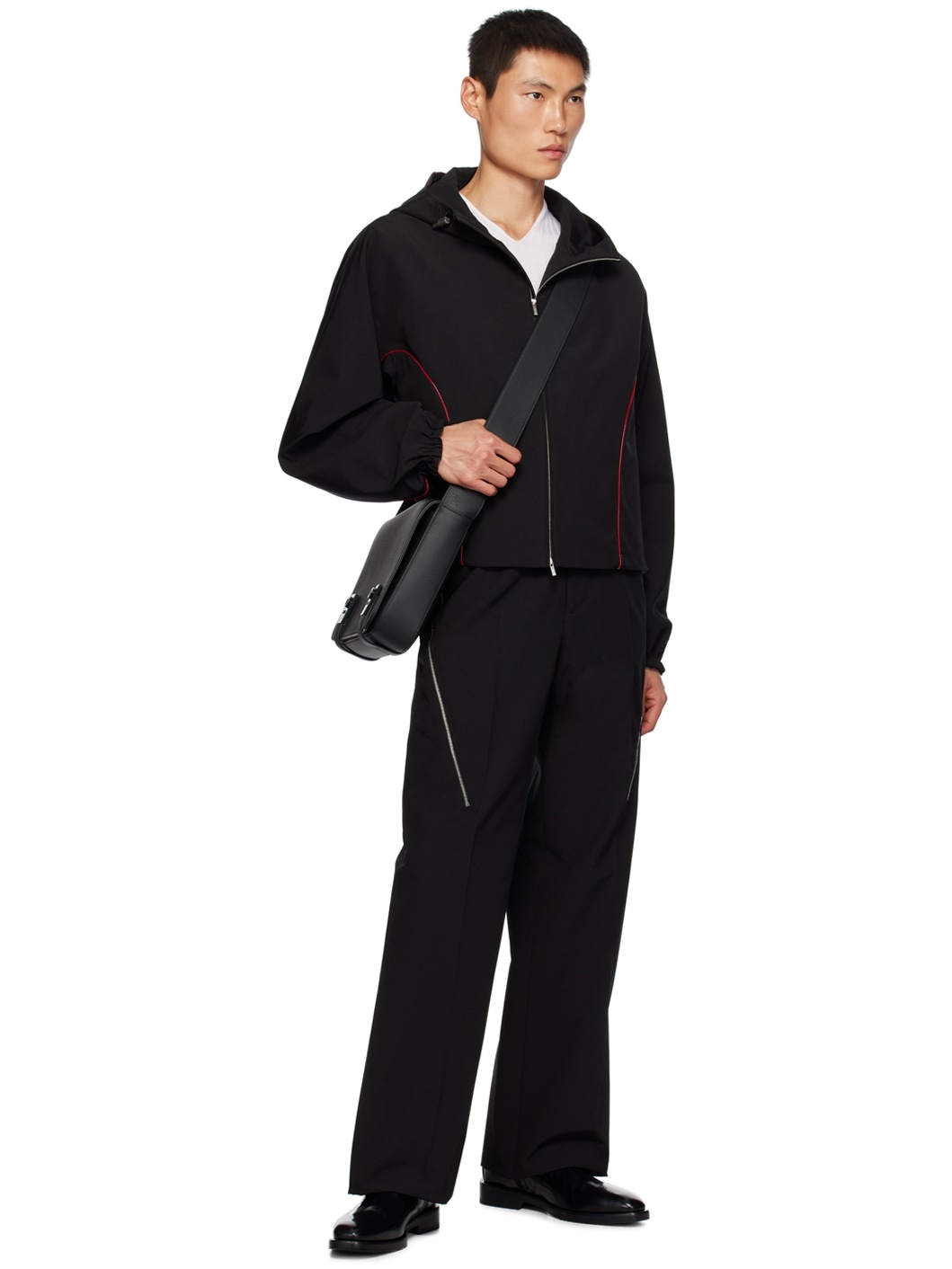 Black Tailored Trousers - 4