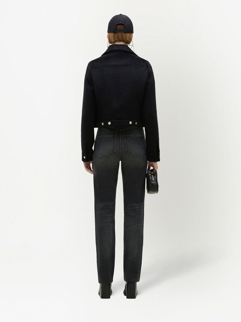straight-leg denim trousers - 4