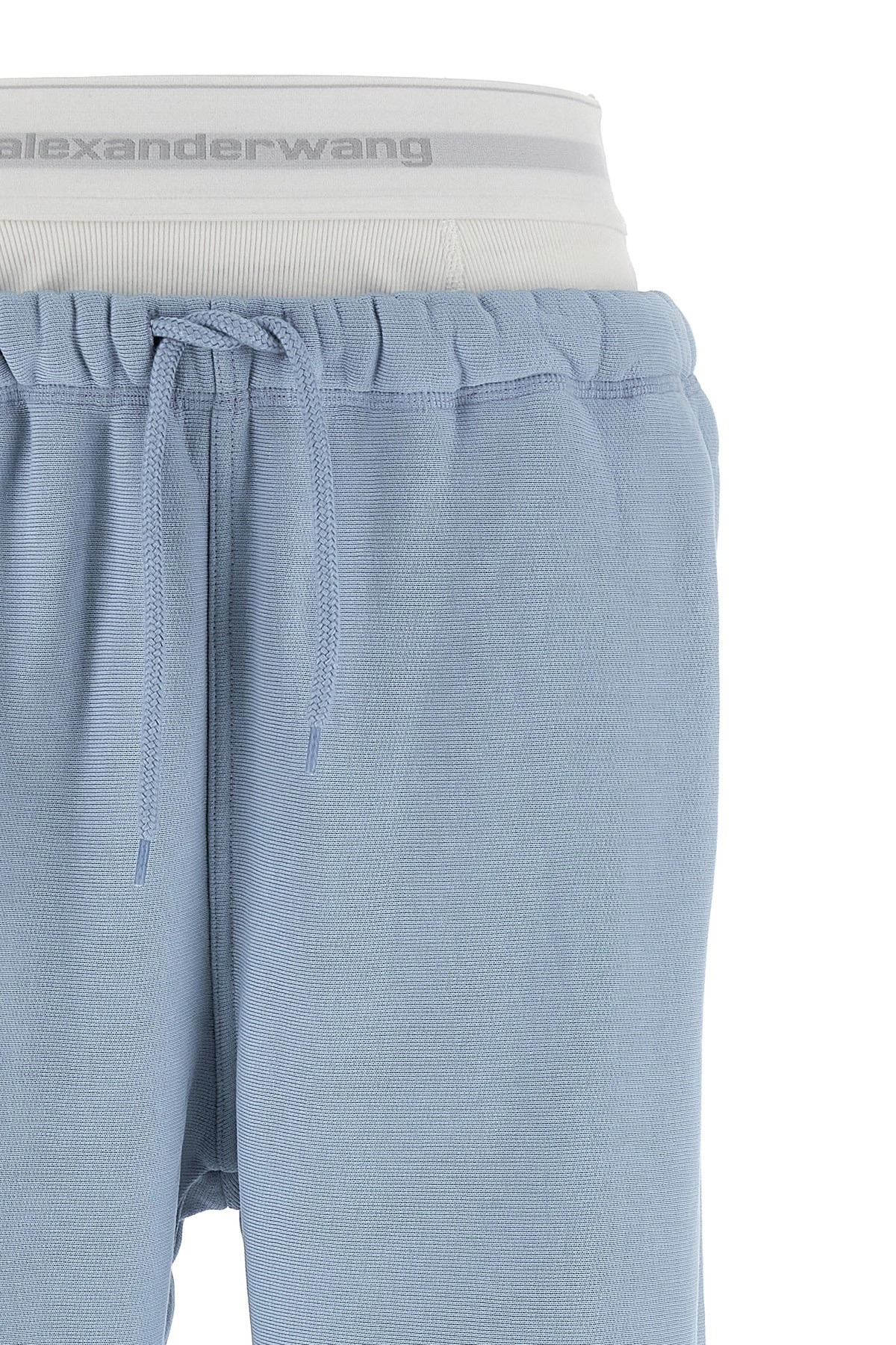'Wide Leg W/ Logo Elastic Exposed Brief' joggers - 3