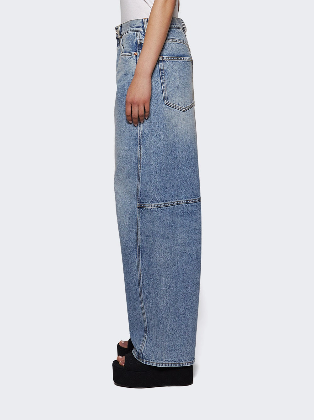 Balloon Denim Pant Light Blue - 3