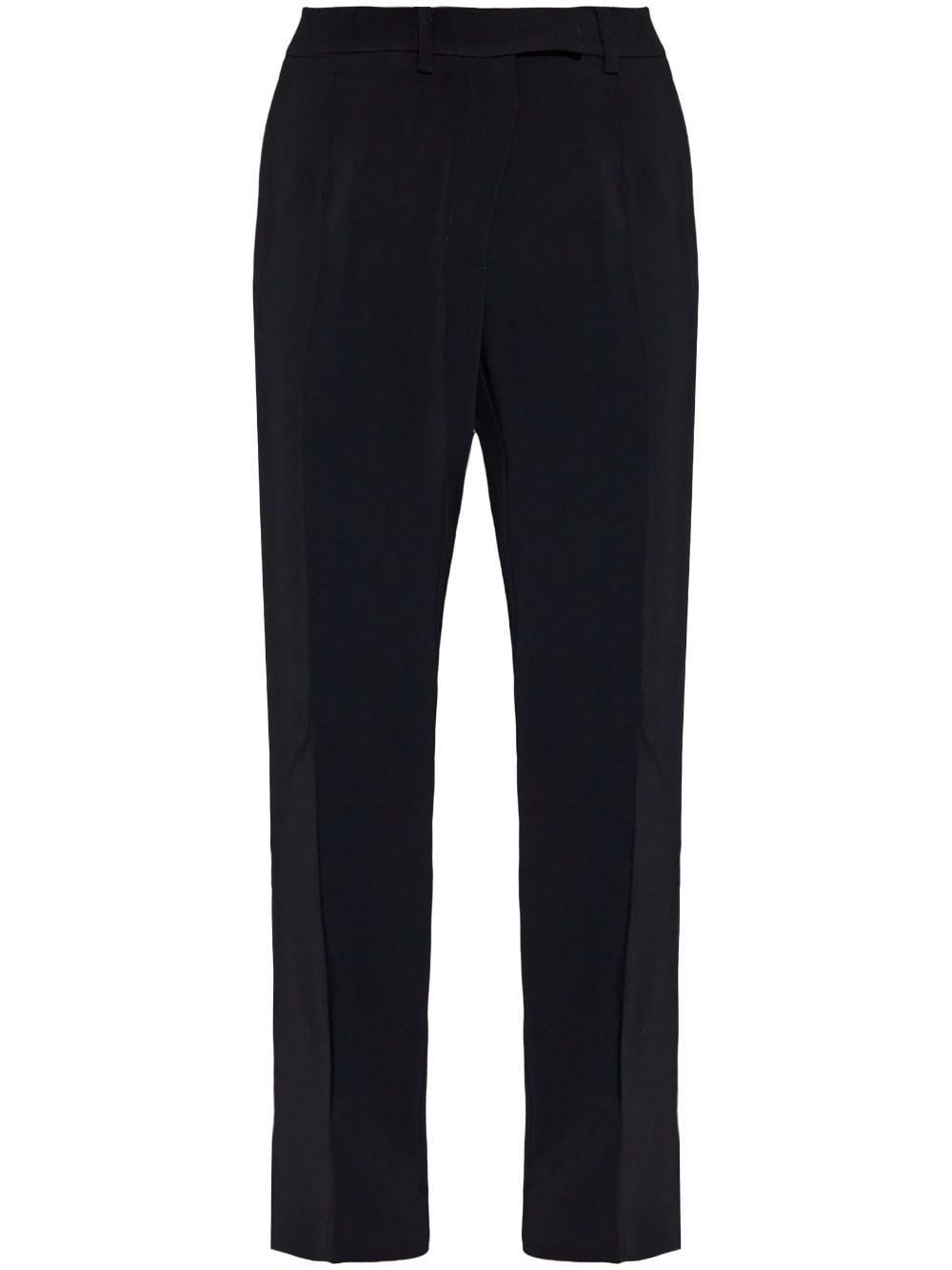 slim-legged tailored trousers - 1