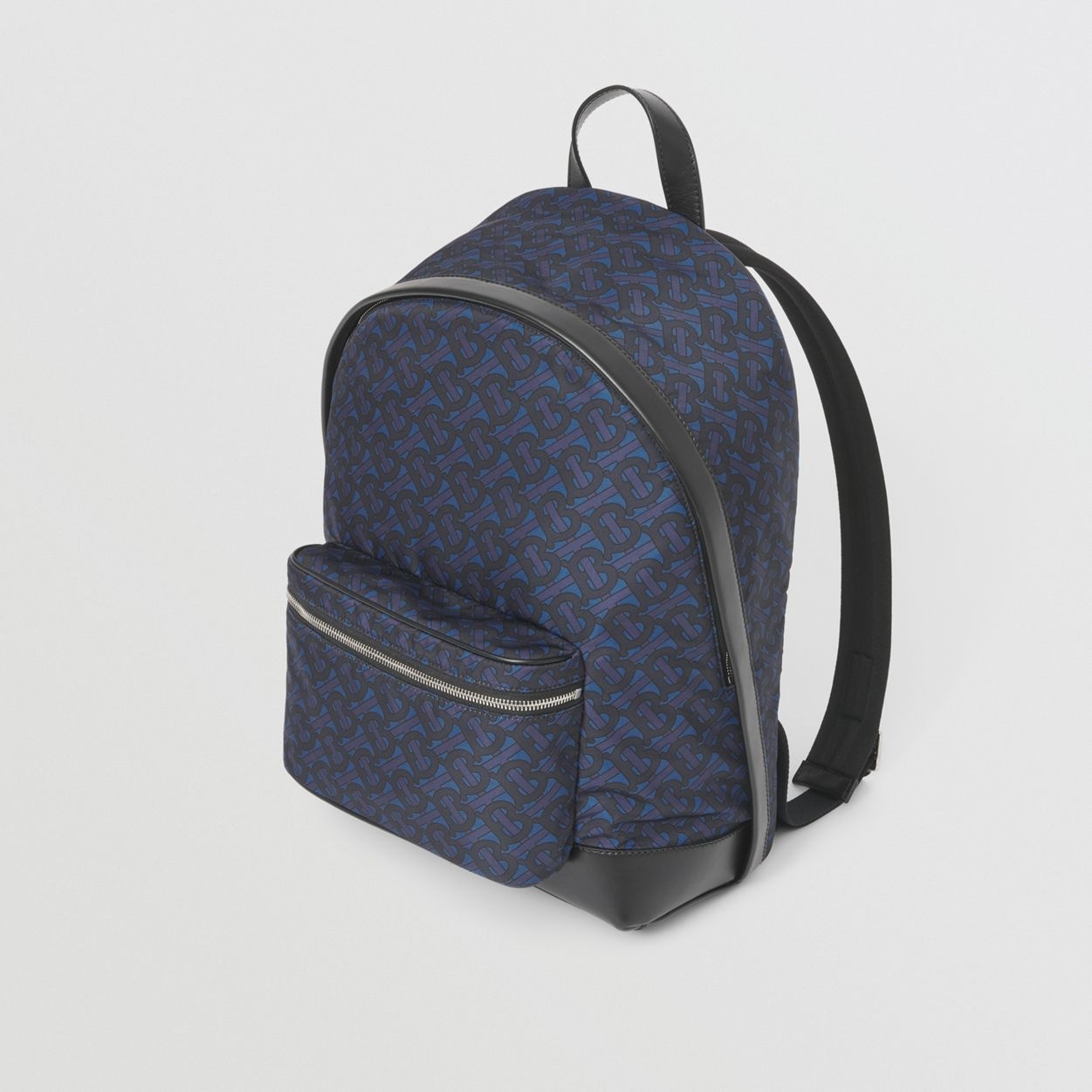 Monogram Print Nylon Backpack - 4