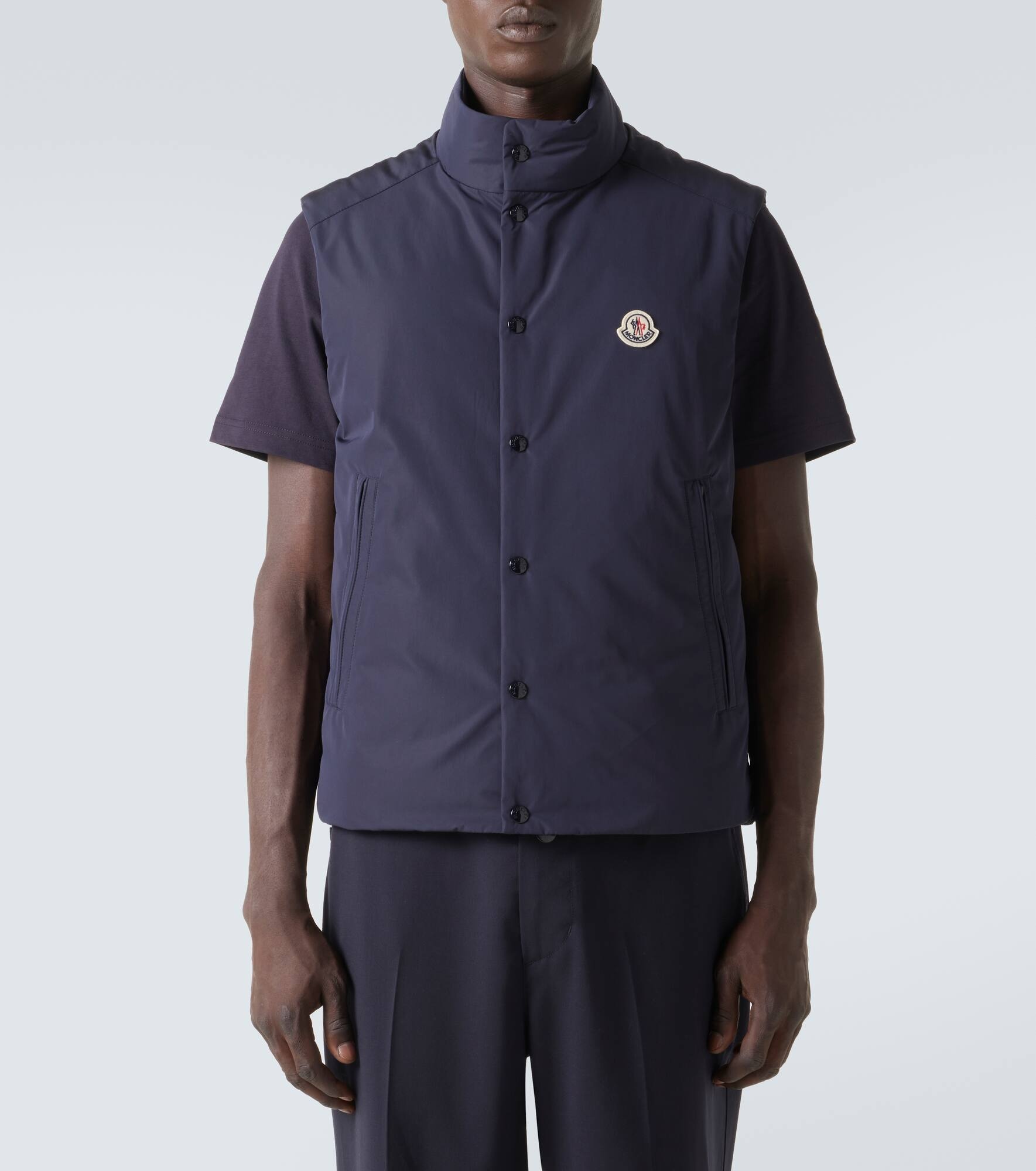 Logo down vest - 3