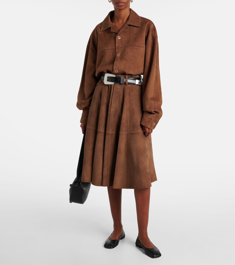 AMI Paris Suede overshirt outlook