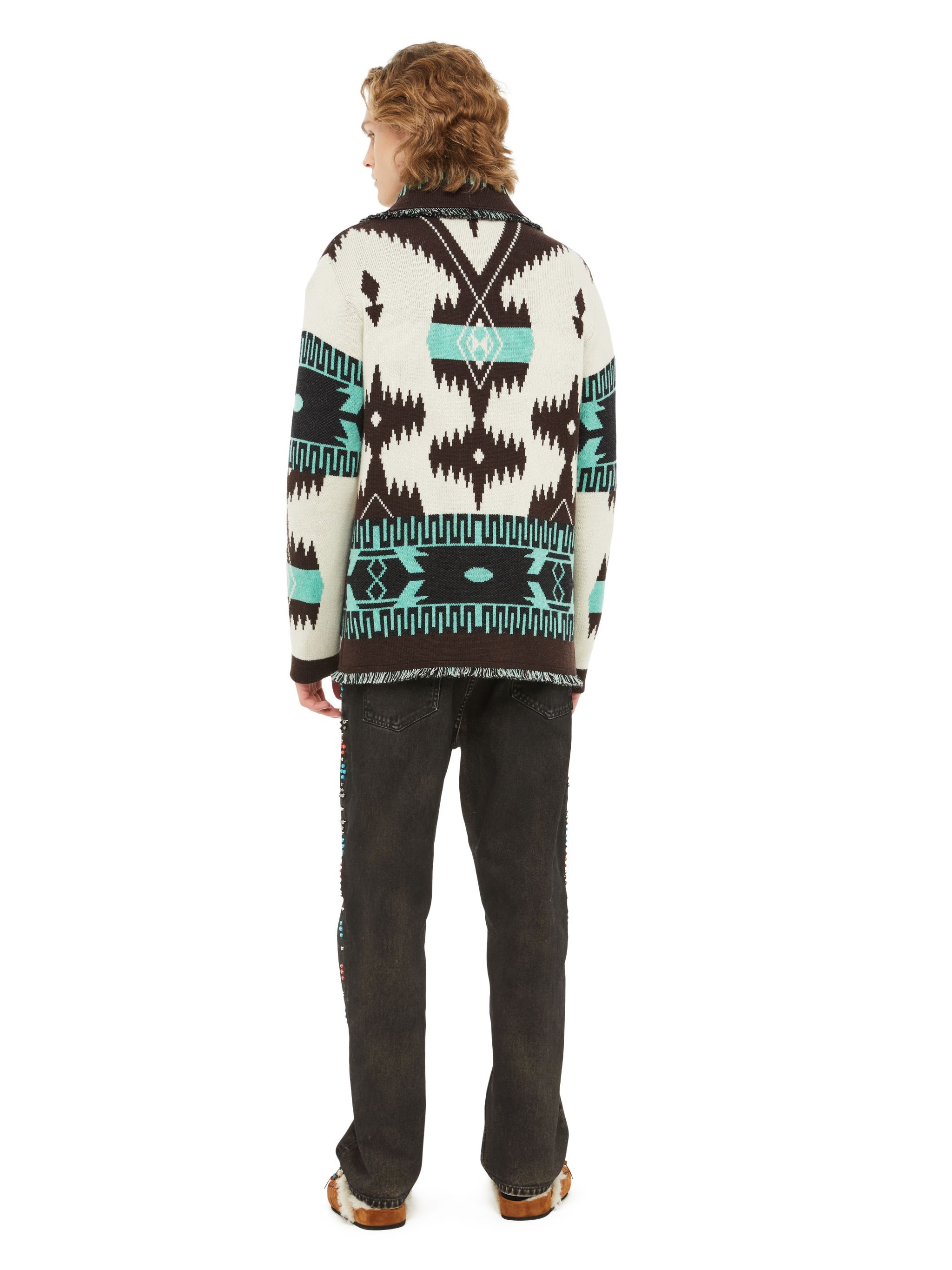 Icon Jacquard Cardigan - 6