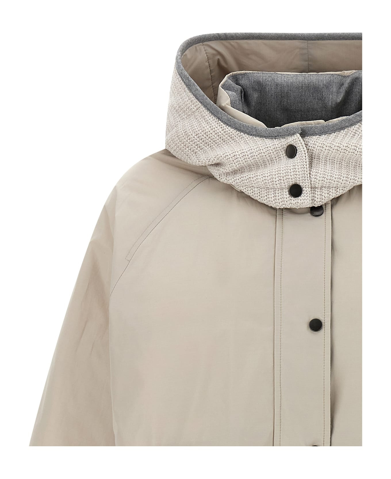 Hooded Down Jacket - 3