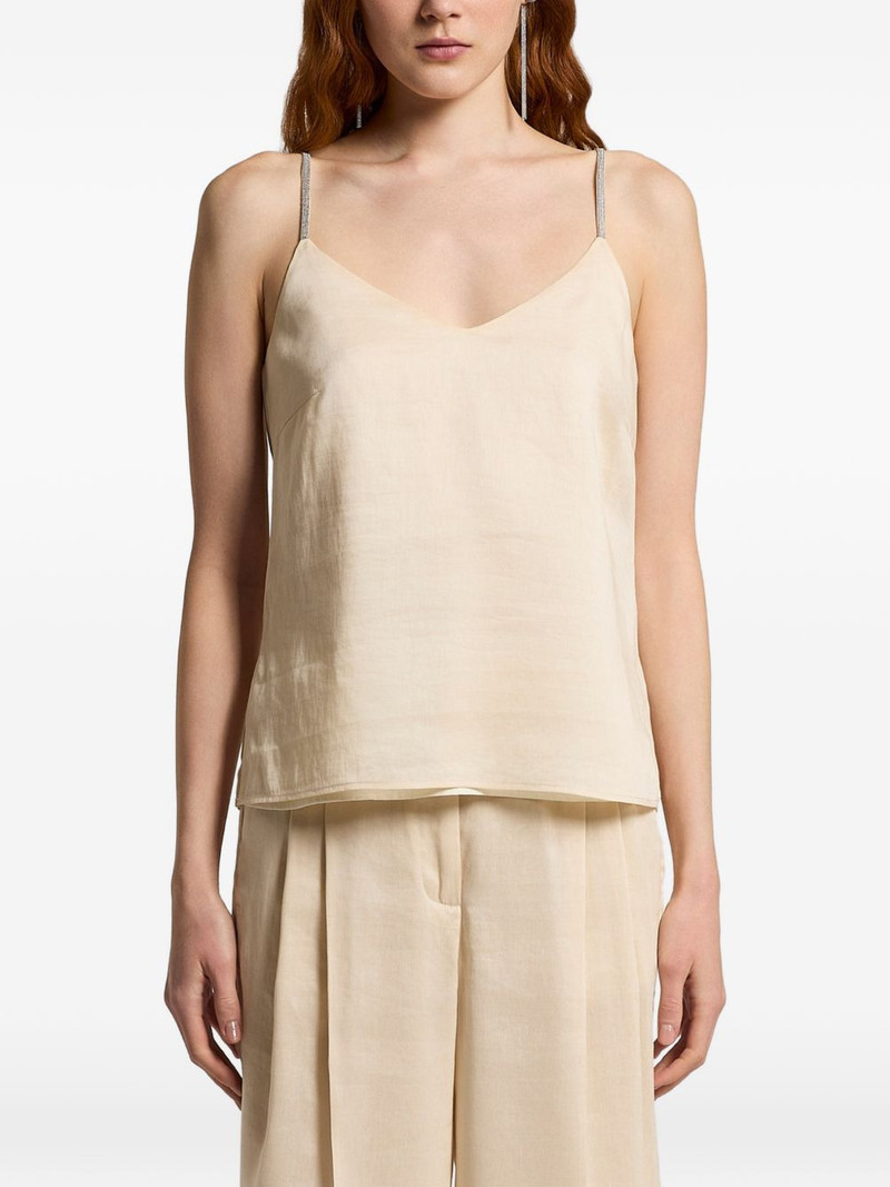 embellished straps sleeveless top 1