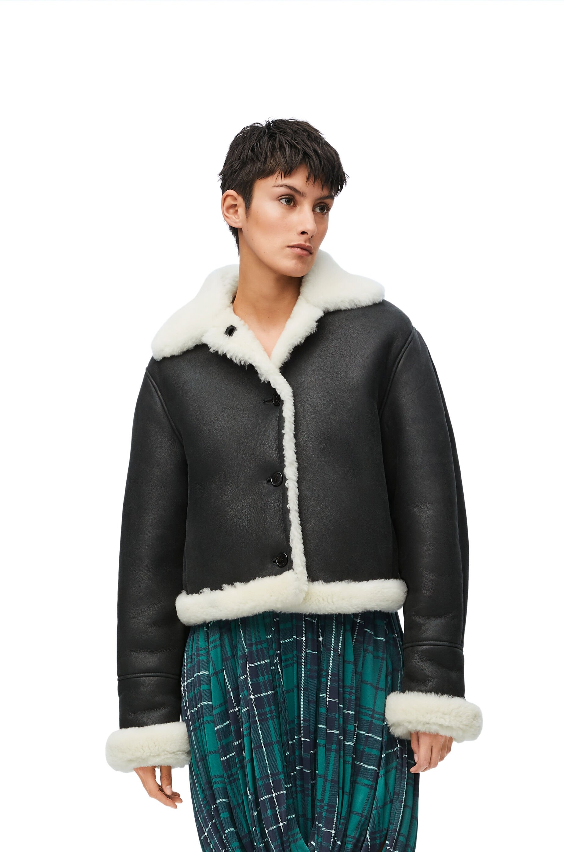 Jacket in shearling - 3