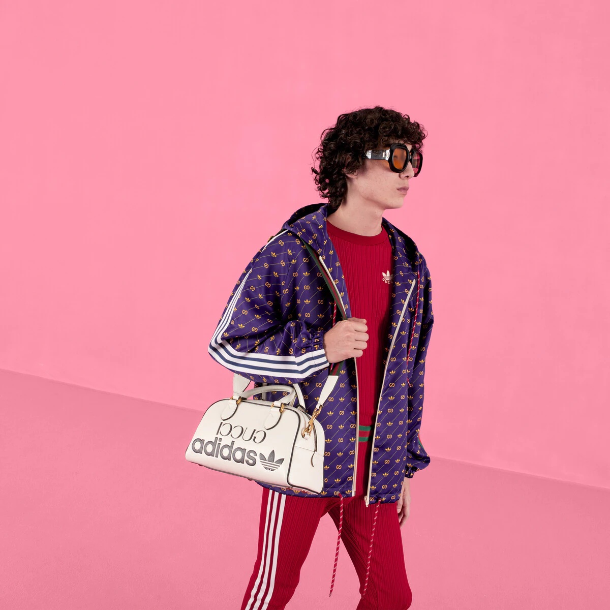 adidas x Gucci mini duffle bag - 5