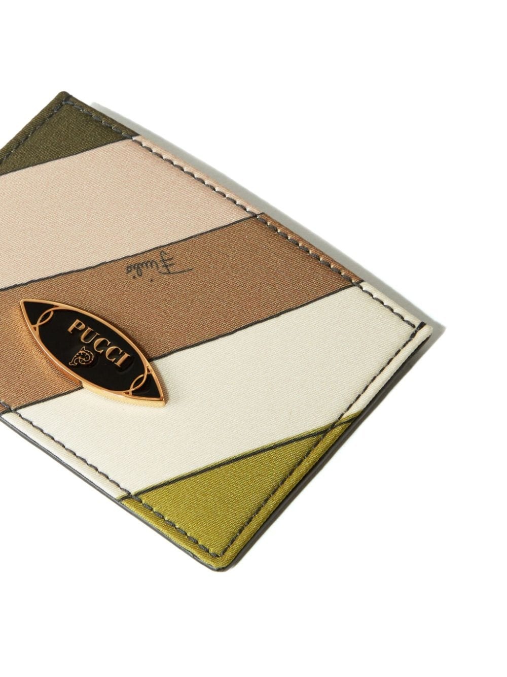 Iride-print card holder - 4
