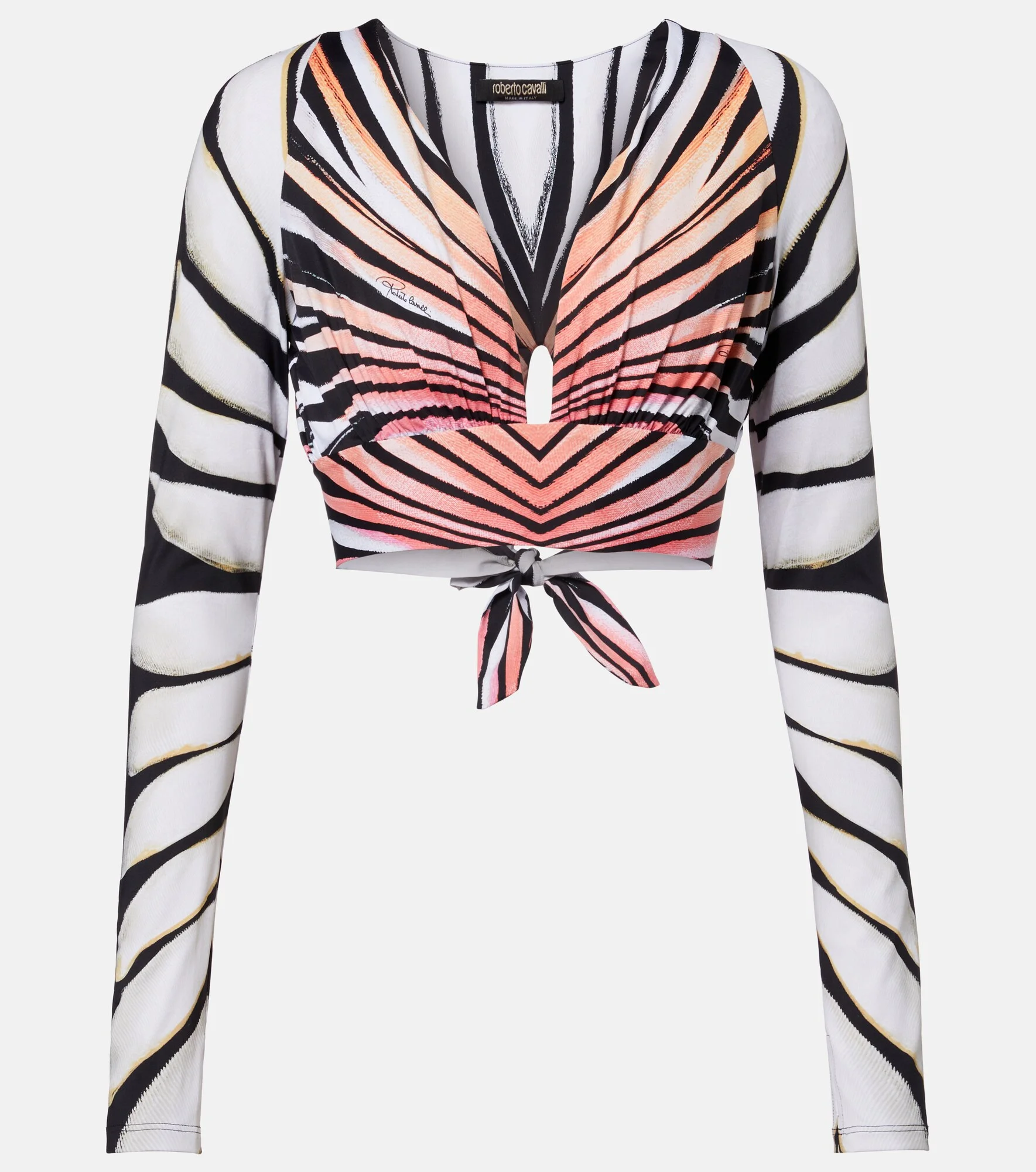 Printed crop top - 1