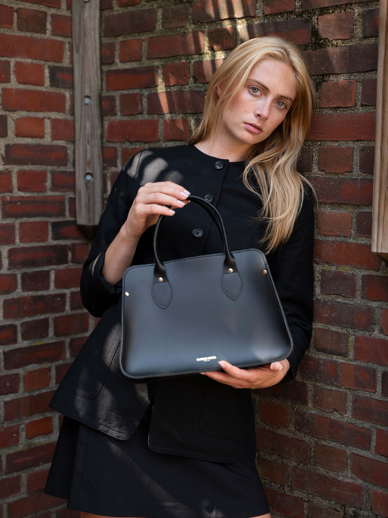 Cambridge Satchel The Mini Work Bag - Black outlook