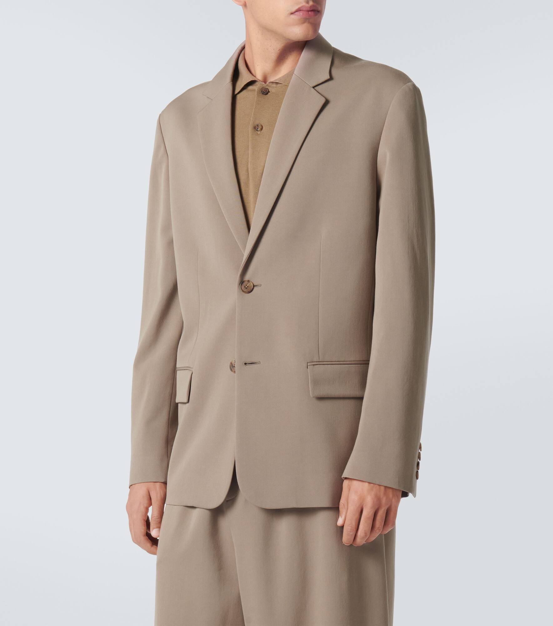 Eligio single-breasted wool blazer - 3