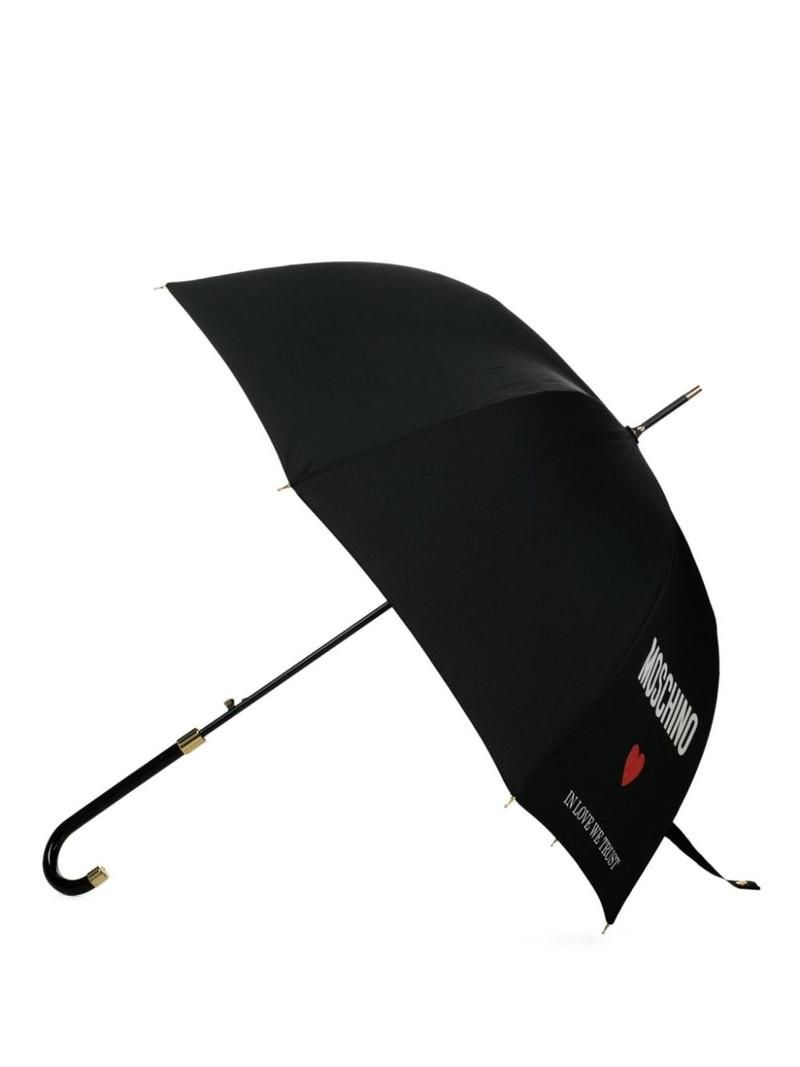 slogan-print umbrella 3