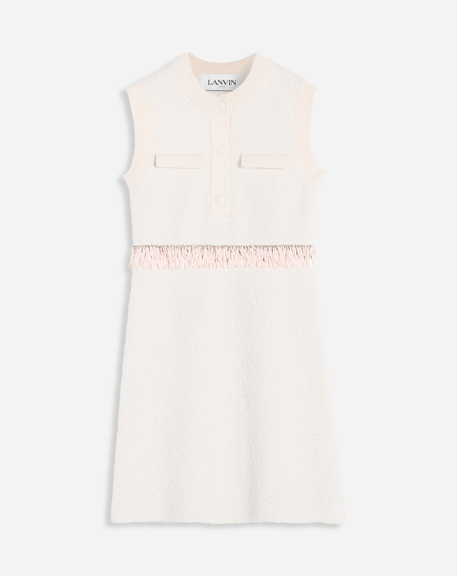 BOUCLÉ KNIT DRESS - 1