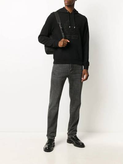 Belstaff logo patch hoodie outlook