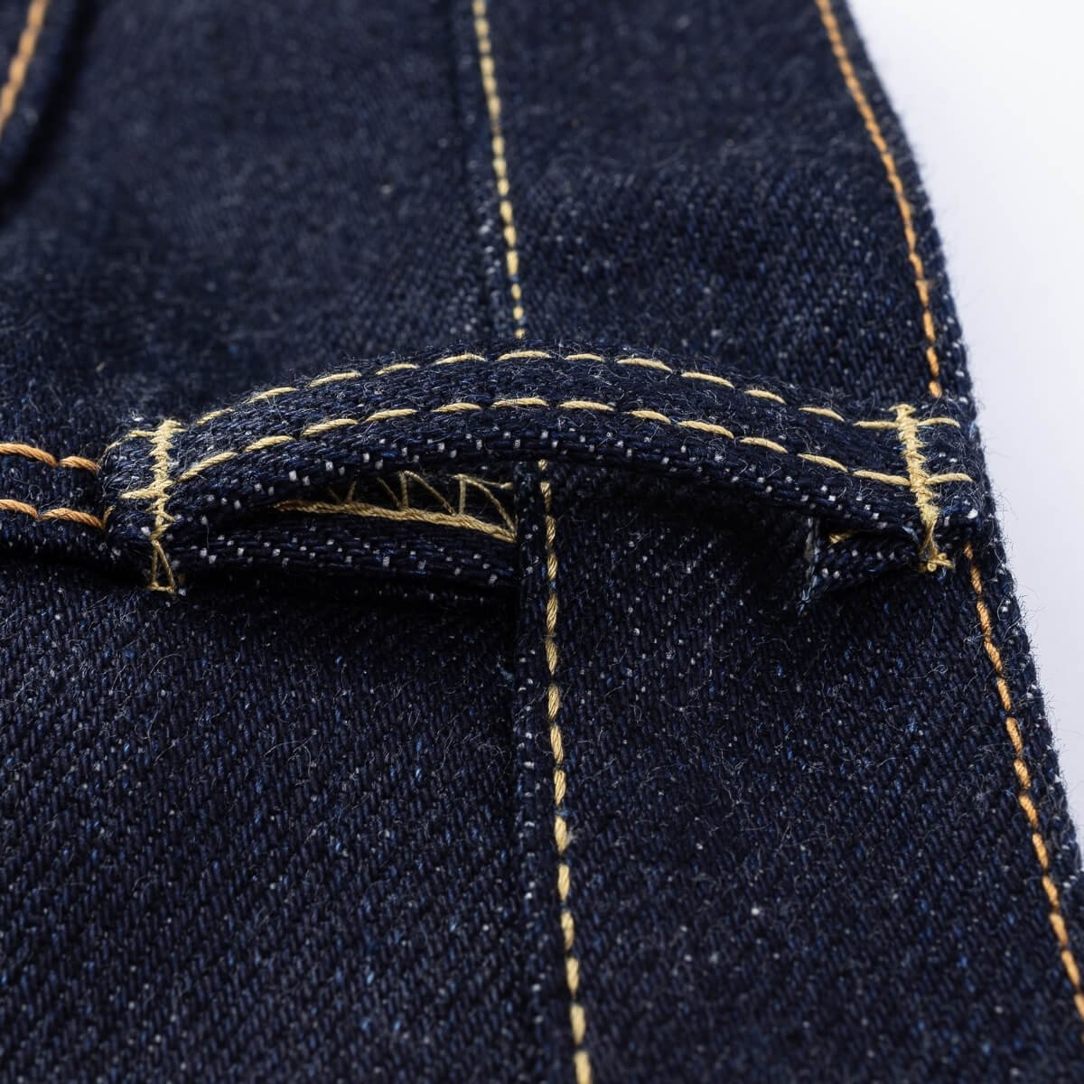 IH-666S-UHR 21/23oz Ultra Heavy Raw Selvedge Denim Slim Straight Cut Jeans - Indigo - 6