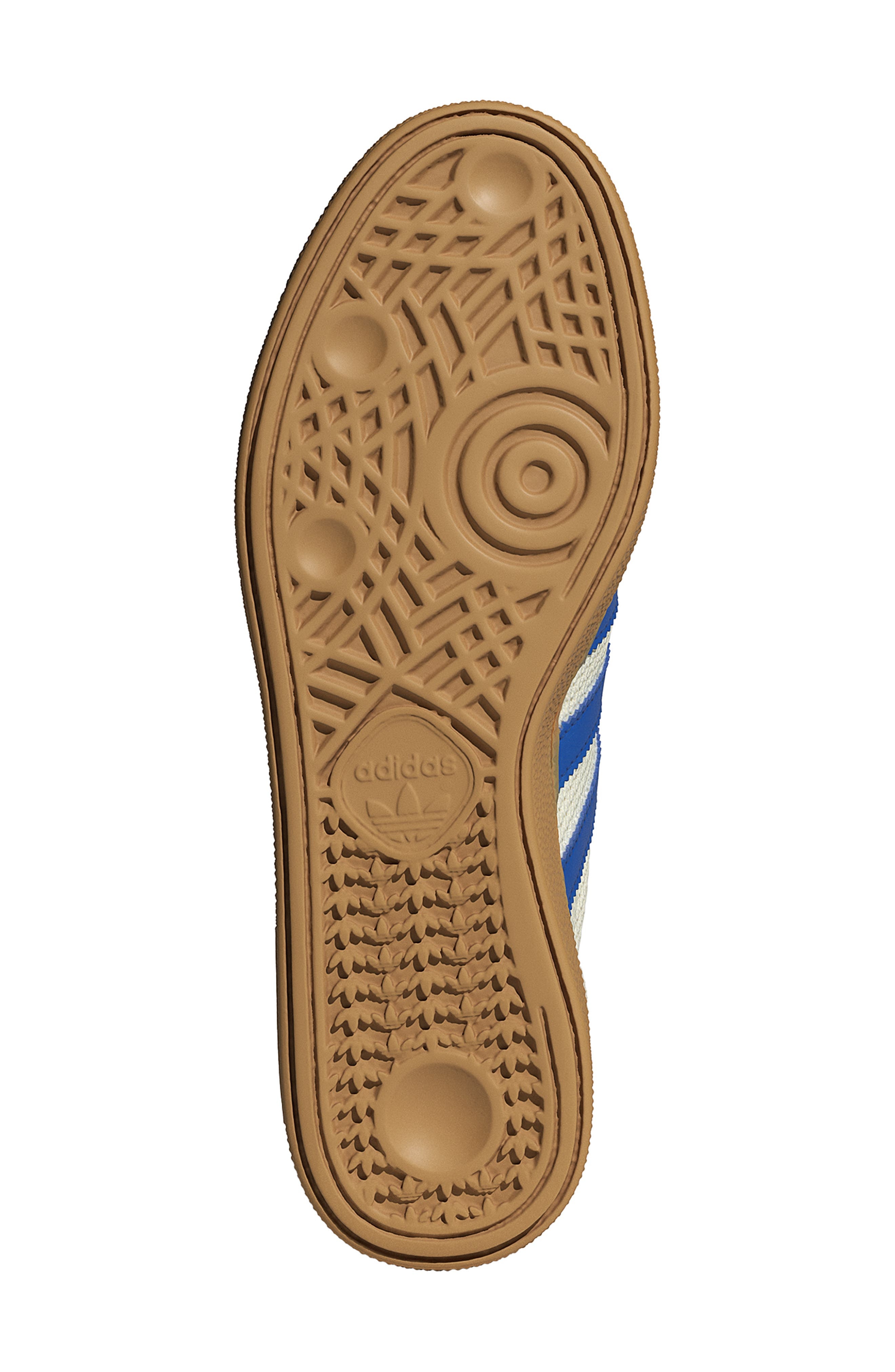 adidas Gender Inclusive Handball Spezial Sneaker in Cream White/Blue/Sandstone at Nordstrom - 5