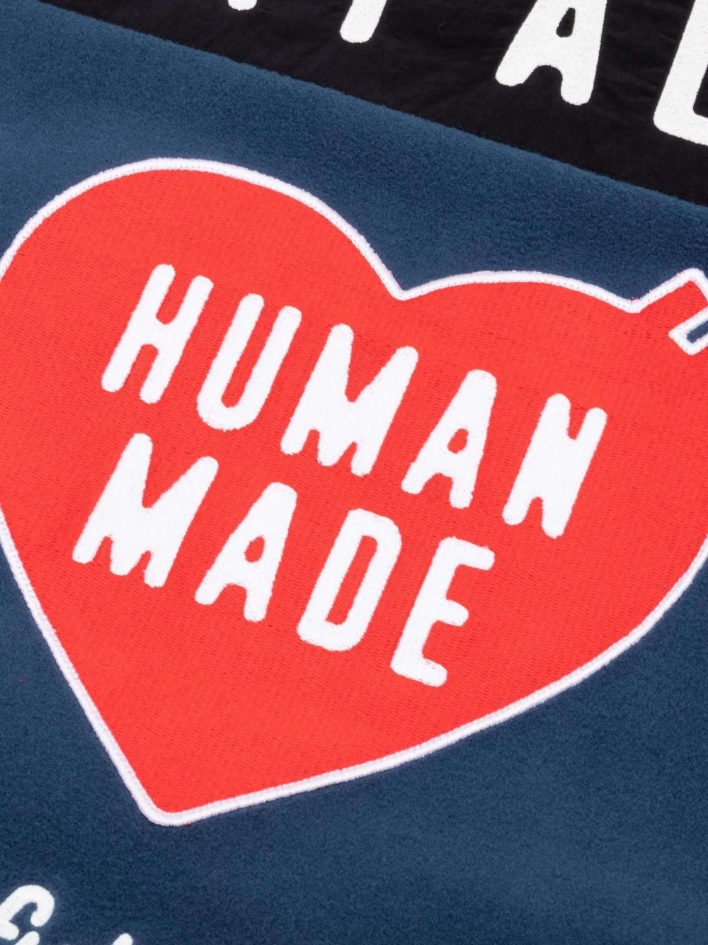 heart-logo fleece sweatshirt - 4