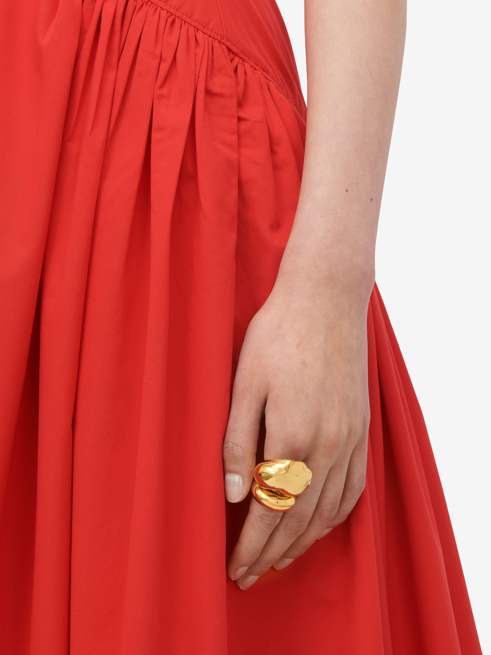 Women's Stacked Ring in Antique Gold - 4
