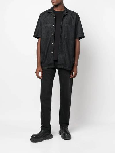 Diesel short-sleeve denim shirt outlook