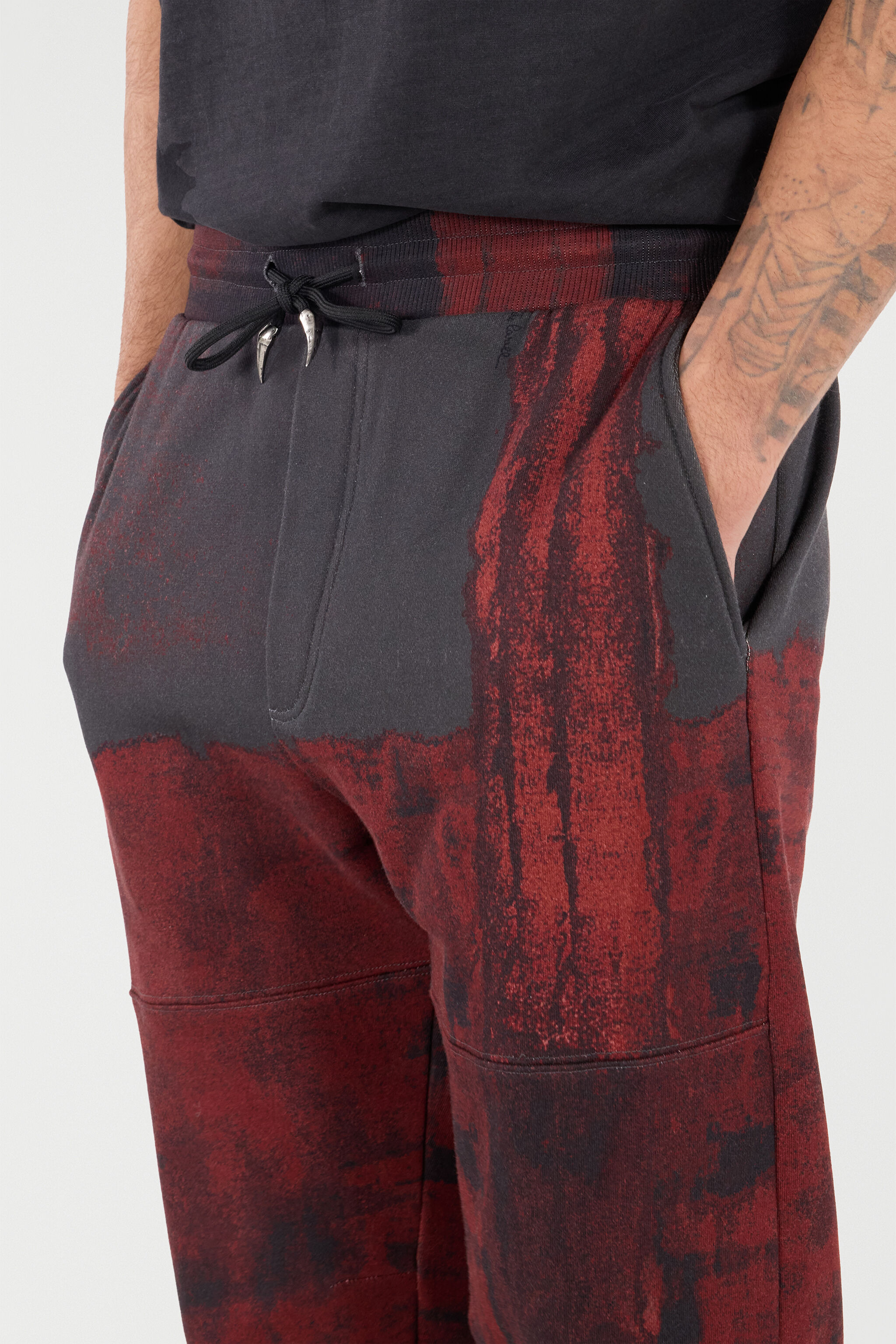 Cotton Pants With Drawstring And Fang - 6