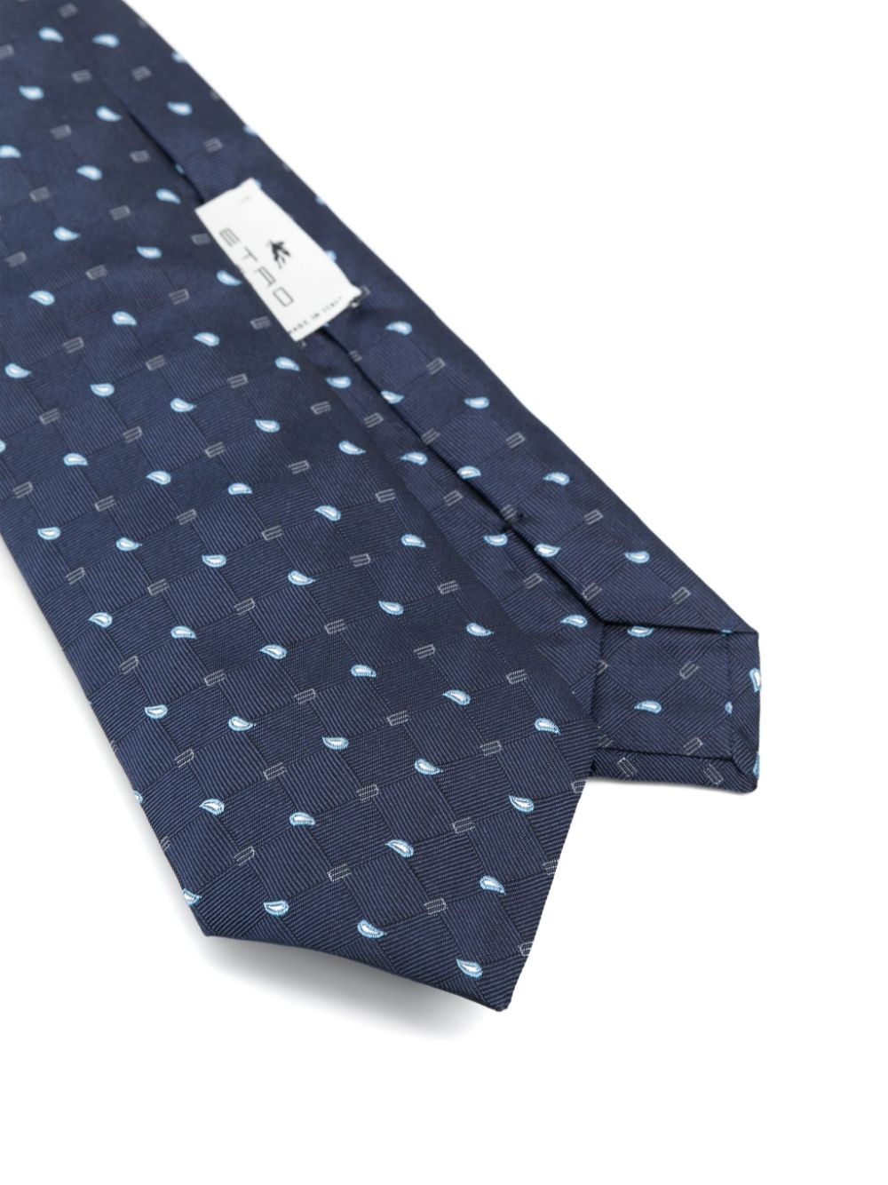 paisley silk tie - 2