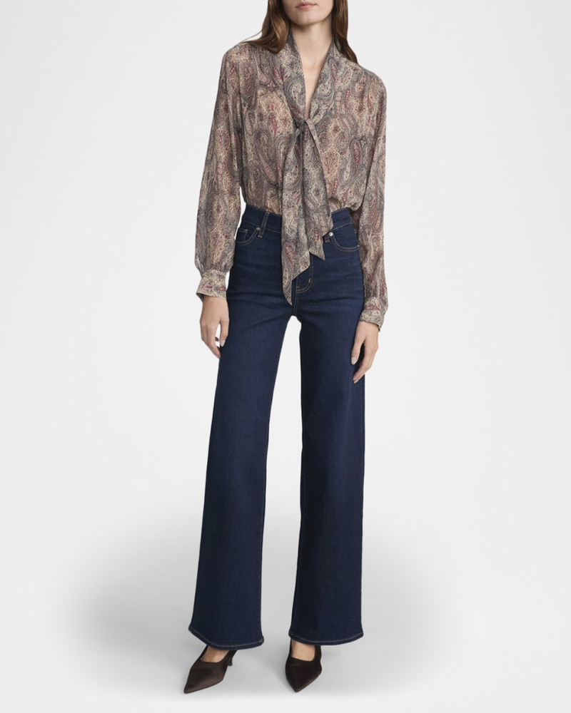 FRAME Le Slim Palazzo Jeans outlook