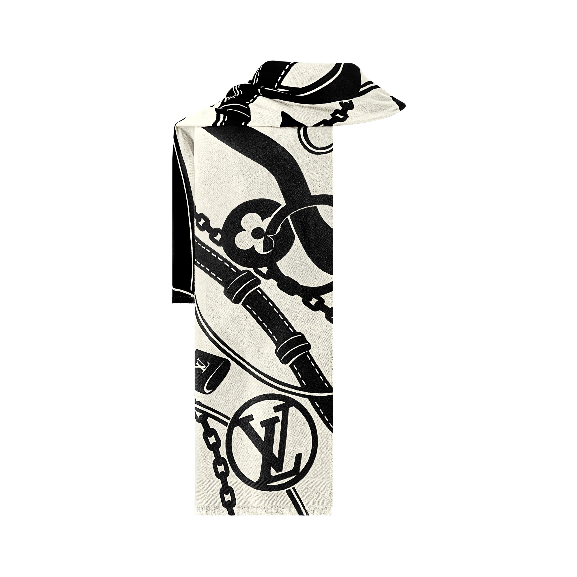 LV Straps Stole - 2