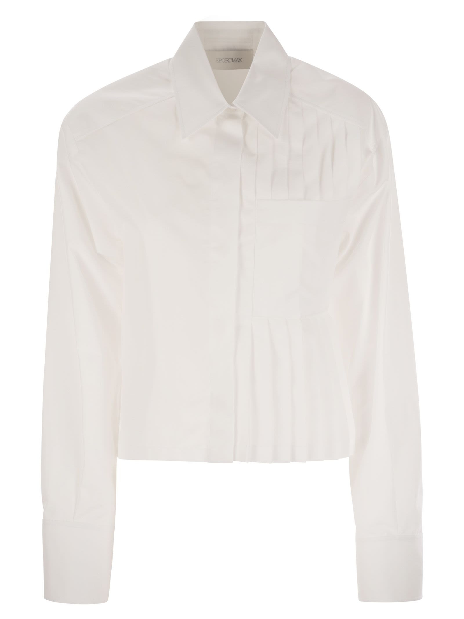 Sportmax Women Deborah - Boxy Shirt With Pleats - 1