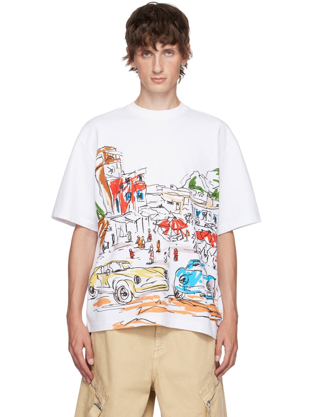 White La Casa 'Le t-shirt Largo' T-Shirt - 1