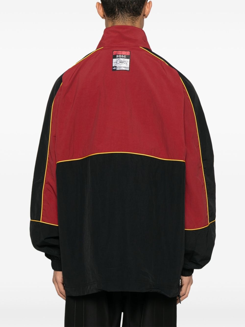 lace-up windbreaker - 4