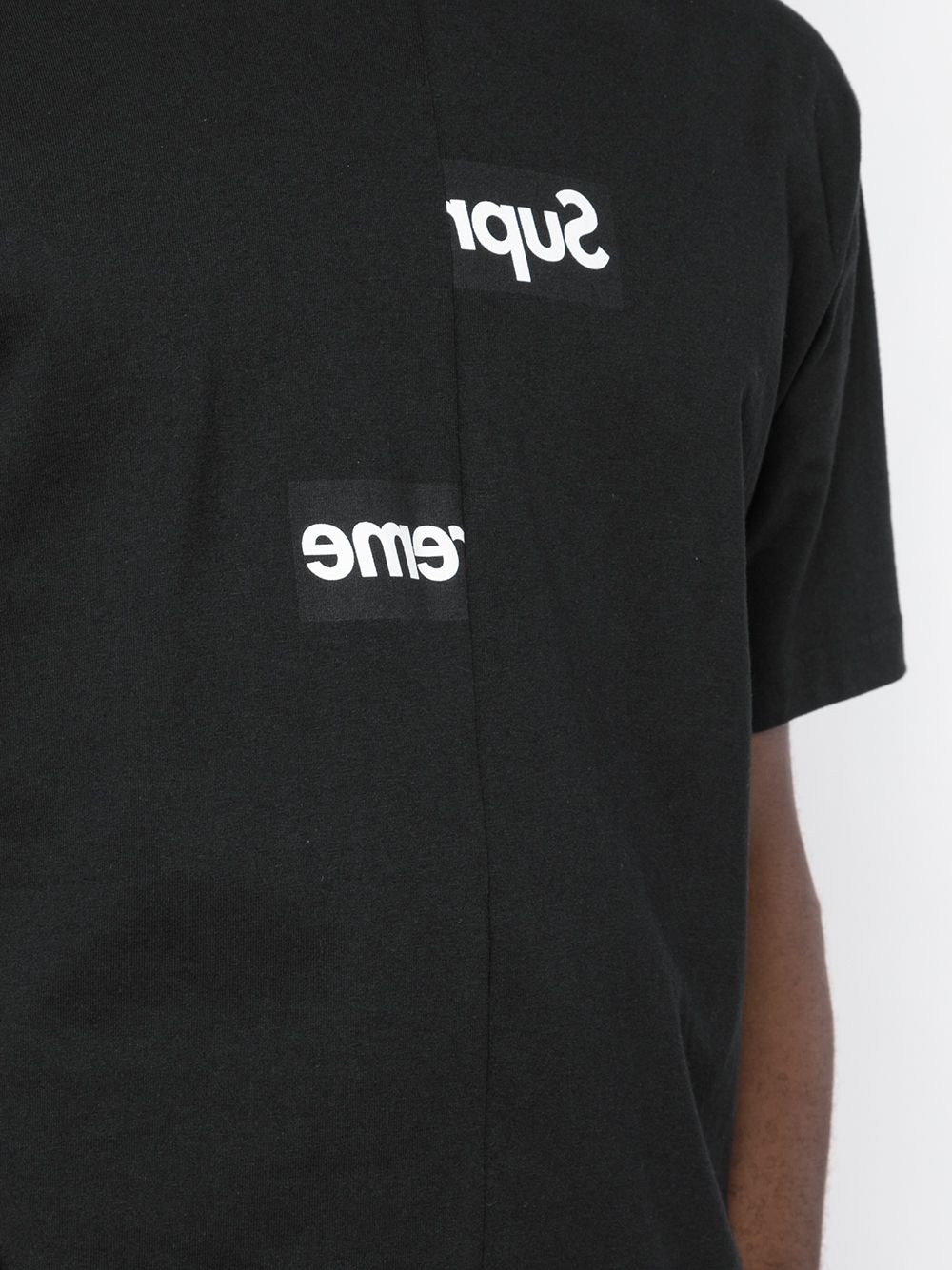 x CDG split logo T-shirt - 5