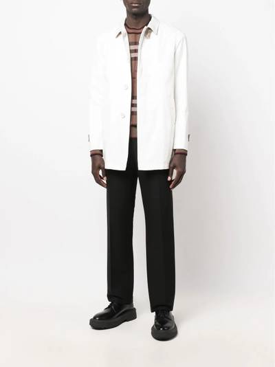 Herno fitted shirt jacket outlook