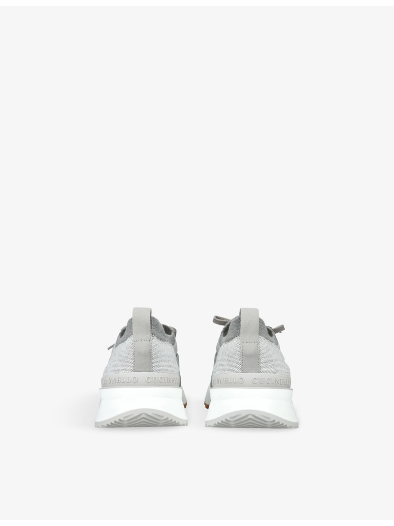 Brunello Cucinelli Sportiv Knitted Trainers outlook