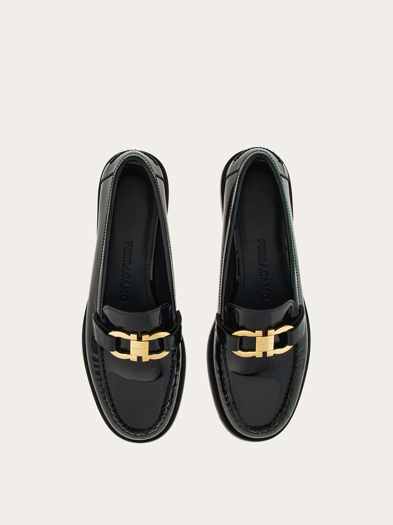 FERRAGAMO Moccasin with Gancini ornament outlook