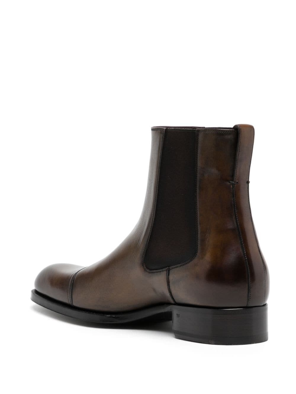 leather Chelsea boots - 3