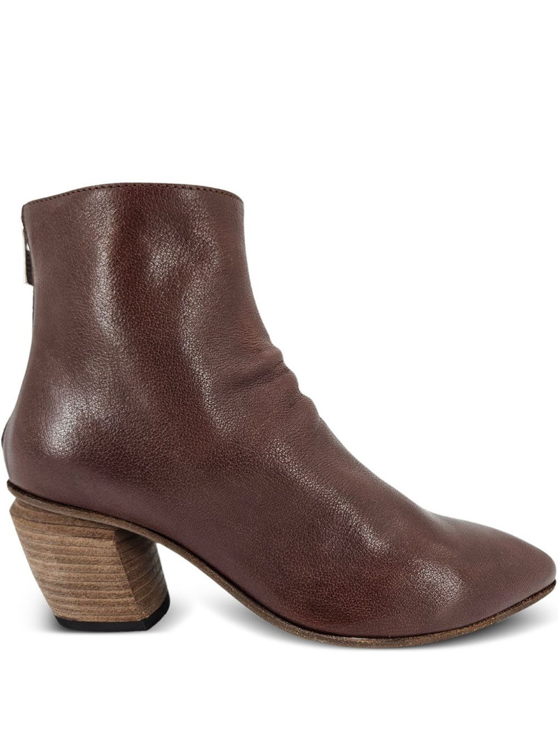60mm Severine leather ankle boots 1