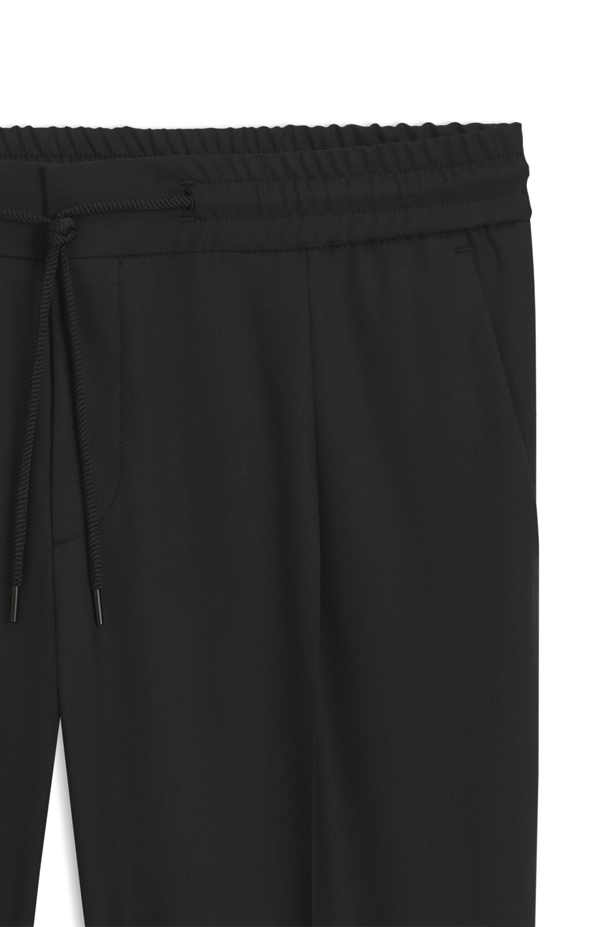 SLIM-FIT TROUSERS IN WOOL - 6