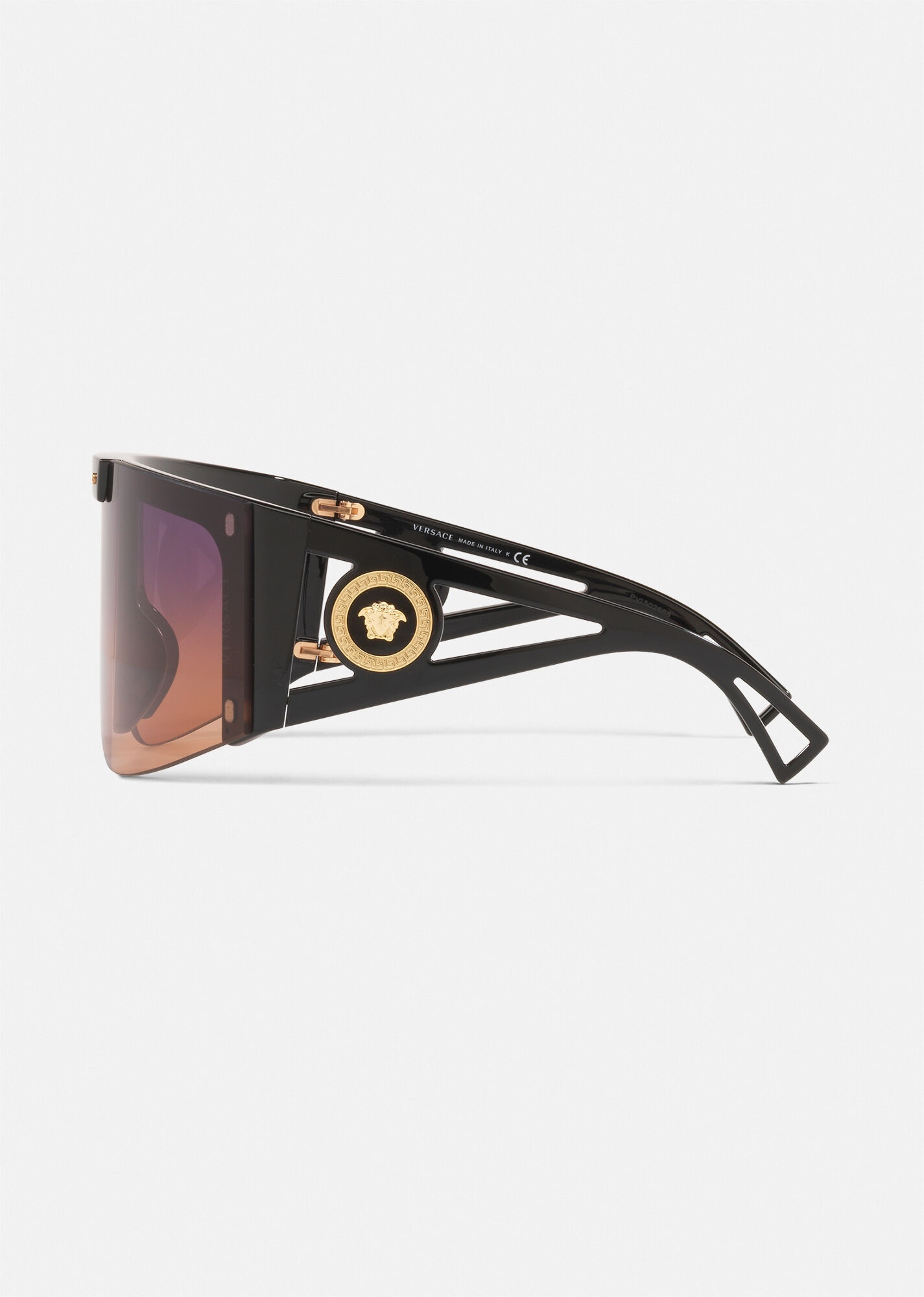 Medusa Icon Shield Sunglasses - 5