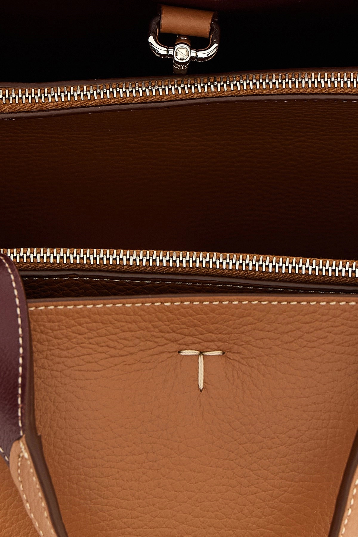 Mini leather handbag - 5